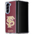 Florida State FSU Seminoles Initials Galaxy Z Fold5 5G Clear Case